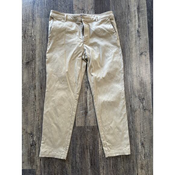Banana Republic Sloan Women's Khaki Pants Size 10 - Picture 1 of 5